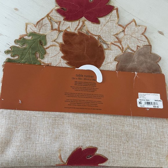 FALL TABLE RUNNER 70" - Picture 5 of 5